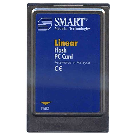 smart linear flash pc card|pcmcia linear flash card 64mb.